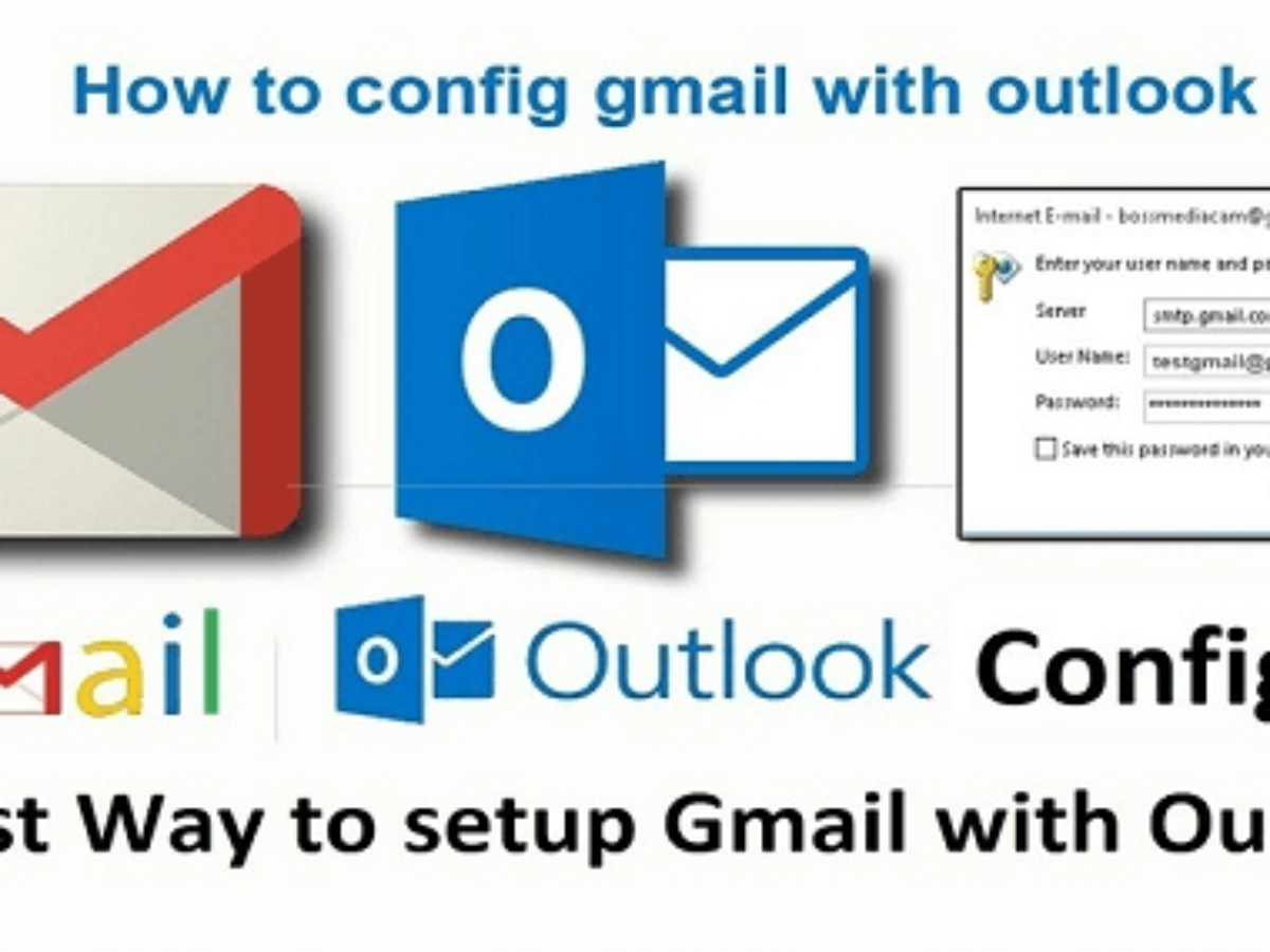 how to hahow to set up gmail in outlook