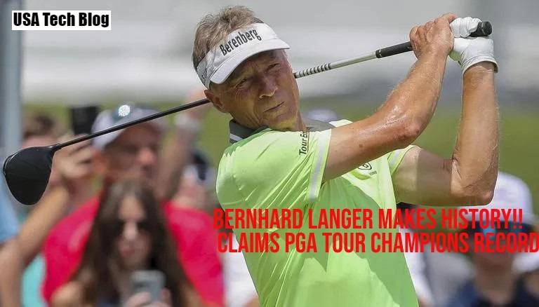 Golf Legend Bernhard Langer Shatters Records with Career Victory 1