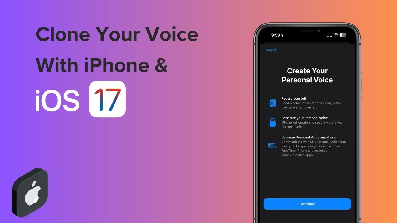 You are currently viewing Unlocking iOS 17’s Secret: Clone Your Voice with AI Magic